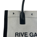 Yves Saint Laurent  Beige Rive Gauche Tote Bag