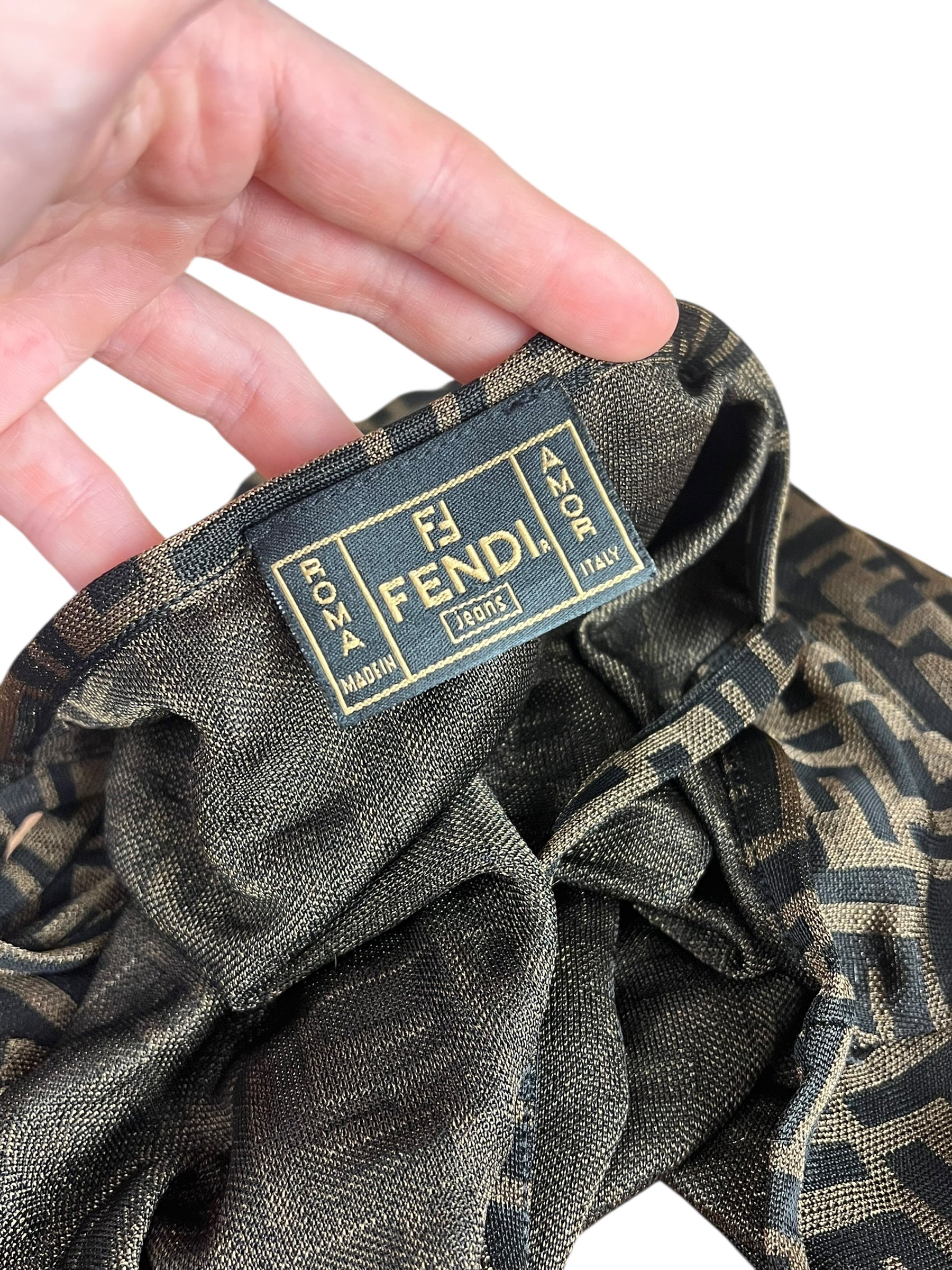 Fendi FF Zucca Sleeveless Top