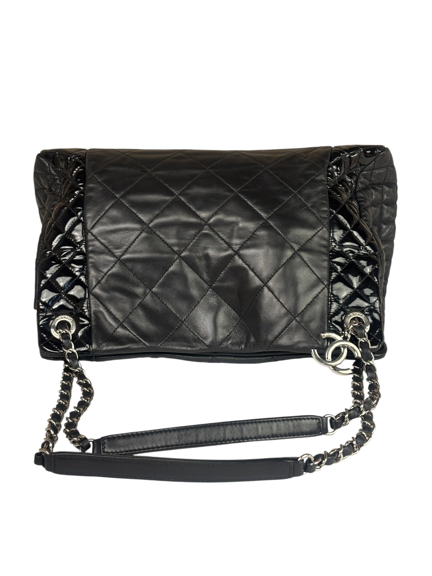 Chanel Black Quilted Leather Tote Bag 2014