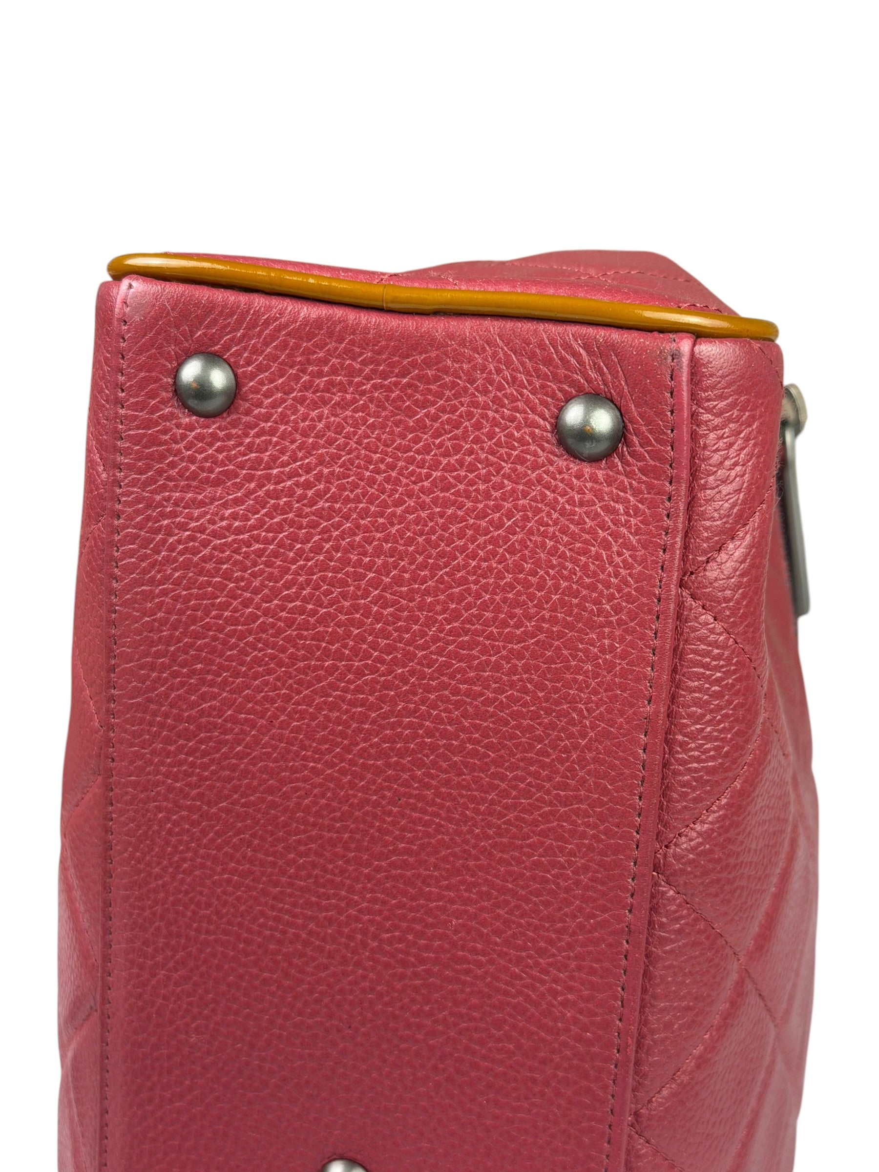 Chanel Small Quilted Bowler Bag 2013