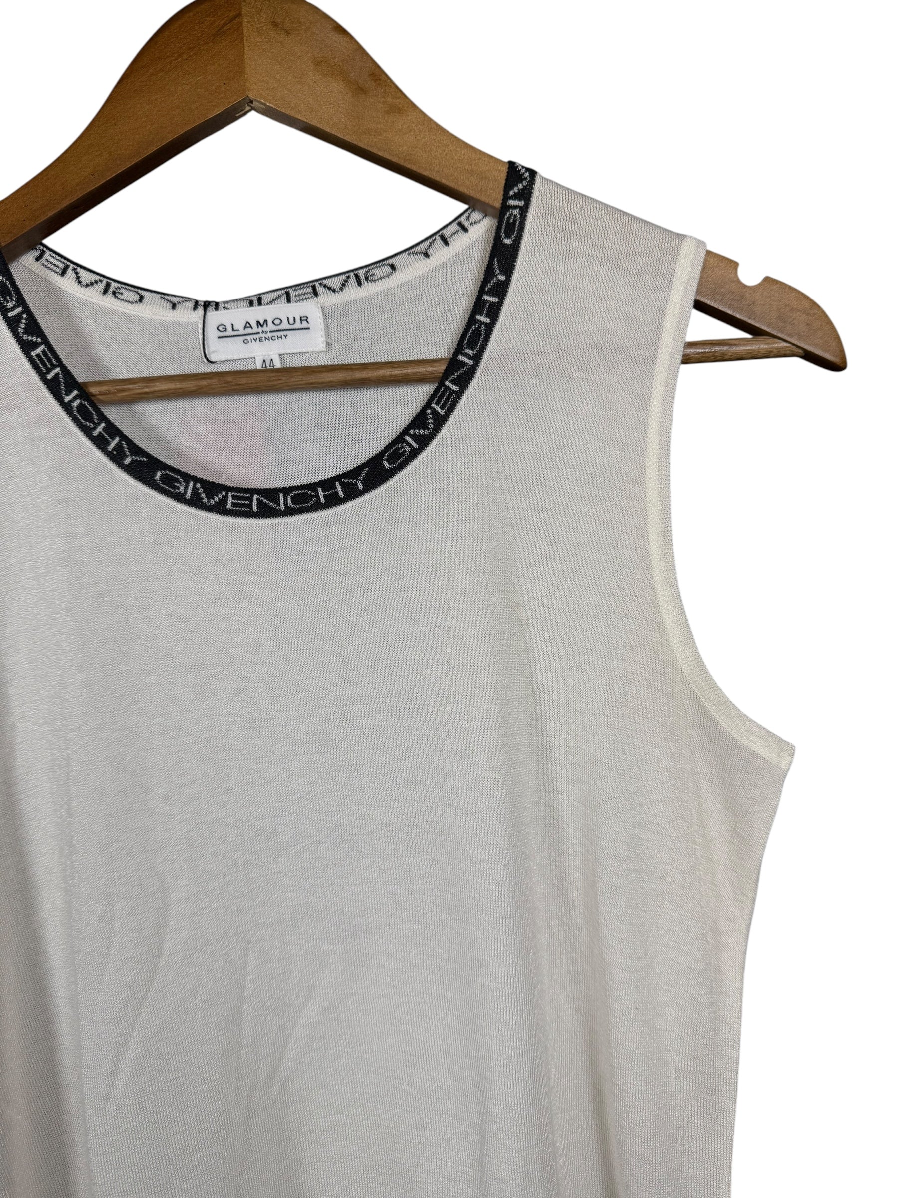 Givenchy Vintage Logo Sleeveless Top
