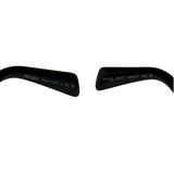 Prada Black/Gold PR A52S Rectangular Sunglasses