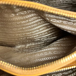 Prada Saffiano Promenade Handbag Mustard