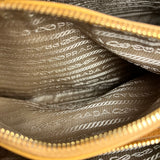 Prada Saffiano Promenade Handbag Mustard