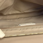 Christian Dior Beige Embroidered Trotter Flap Crossbody Bag