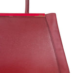 Fendi Red Leather 2Jours Handbag (Deterioration)