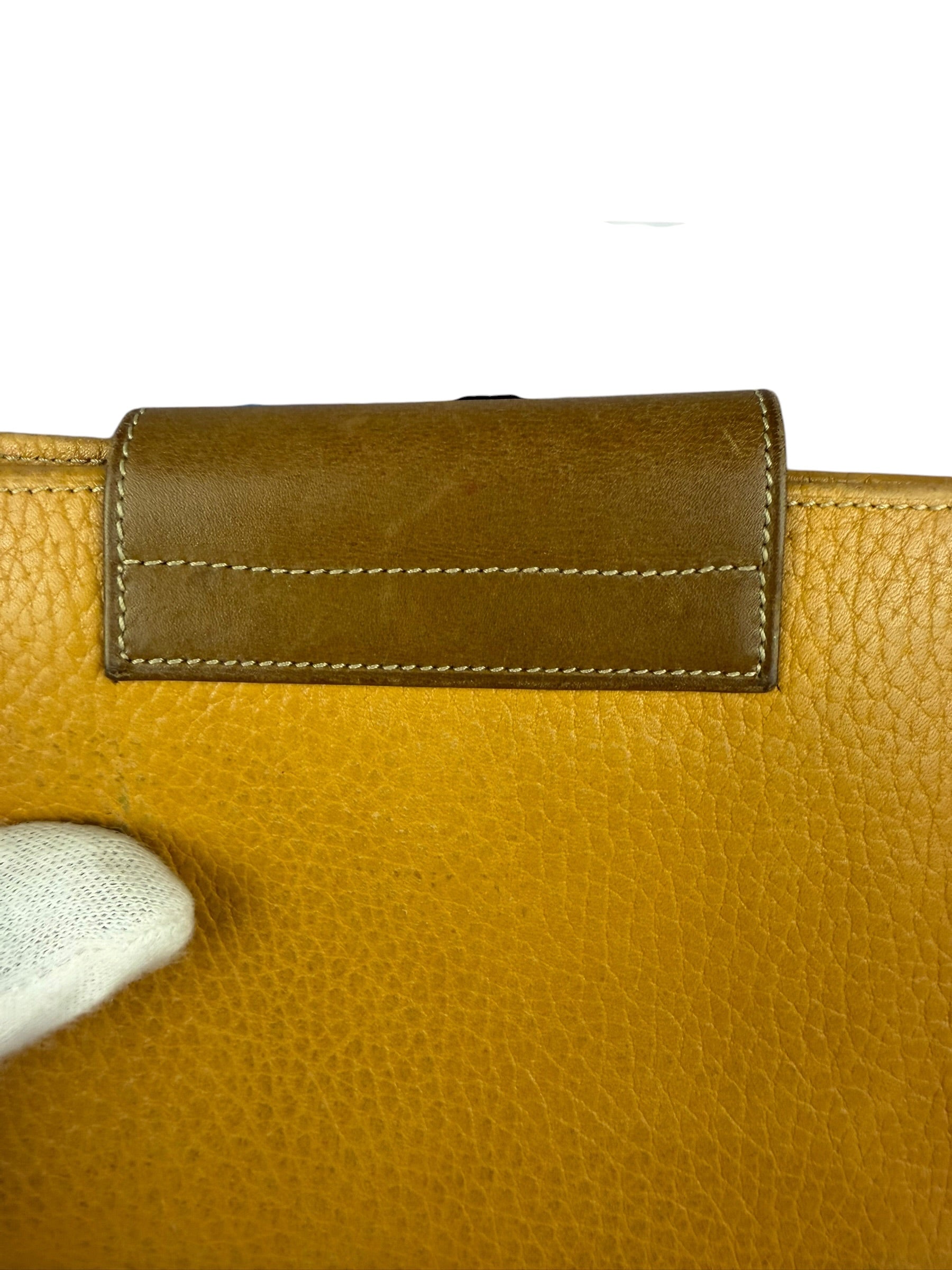 Loewe Vintage Brown Anagram Trifold Wallet