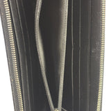 Chanel Black Leather Votez Coco Zip-Around Wallet 2014