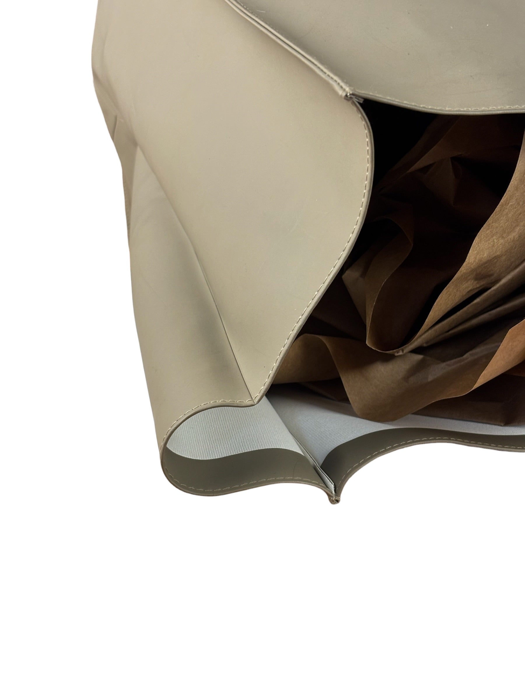 Louis Vuitton Muted Khaki Vinyl Cup Beach/Shopping Bag