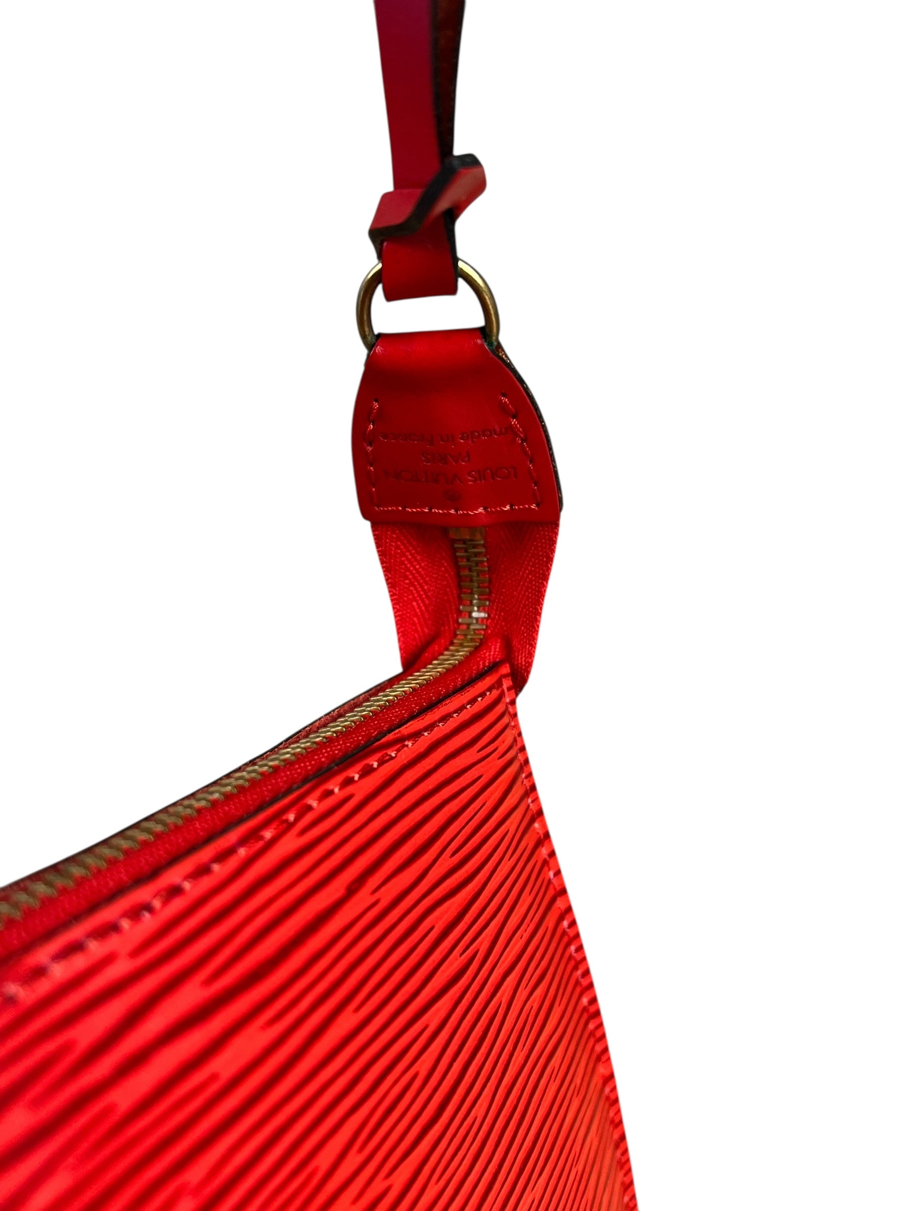 Louis Vuitton Red Epi Pochette