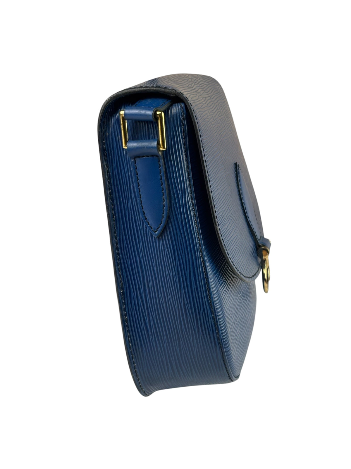 Louis Vuitton Vintage Blue Epi Saint Cloud GM Crossbody