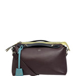 Fendi Burgundy By The Way 2 Way Boston Bag