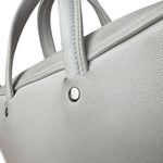 Balenciaga White Leather Triangle 2Way Bag