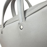 Balenciaga White Leather Triangle 2Way Bag