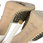 YSL Crystal Blonde Mules 37.5