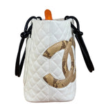 Chanel Python Large CC Cambon Ligne Tote 2005