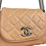 Chanel Beige Bijoux Accordion Flap Bag 2008