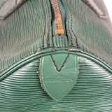 Louis Vuitton Vintage Green Epi Speedy 35