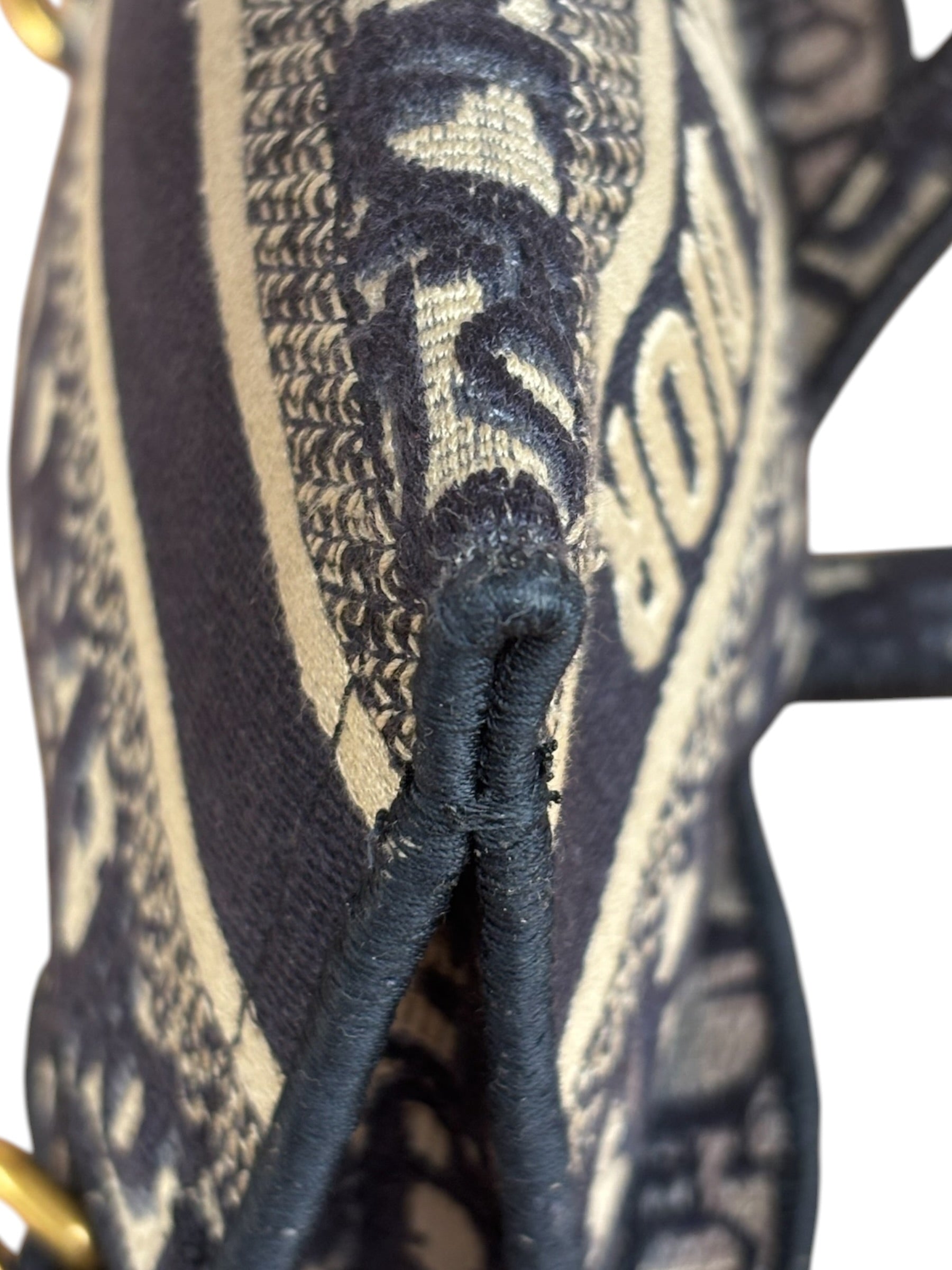 Christian Dior Oblique Slim Saddle Pouch