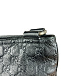 Gucci GG Black Leather Crossbody Bag