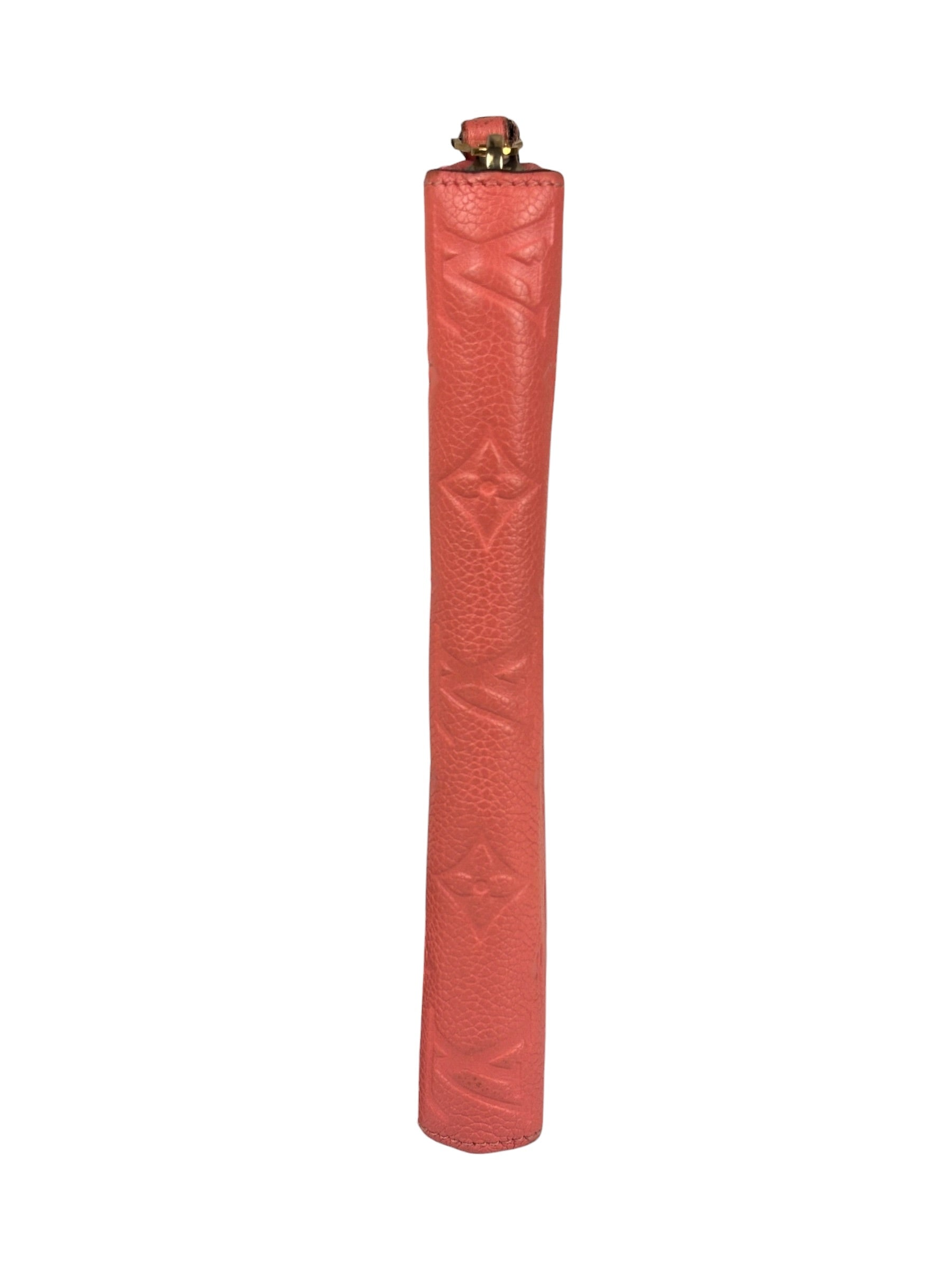 Louis Vuitton Pink Empreinte Leather Long Wallet