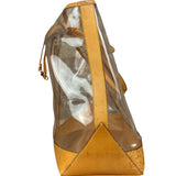 Louis Vuitton Limited Edition Transparent Vinyl Ambre Cabas Tote Bag GM
