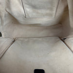 Gucci Black Chevron Leather Backpack