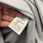 Maison Margiela MM6 ‘2 Fabrics’ Grey Long Sleeve Shirt Dress