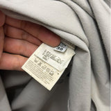 Maison Margiela MM6 ‘2 Fabrics’ Grey Long Sleeve Shirt Dress