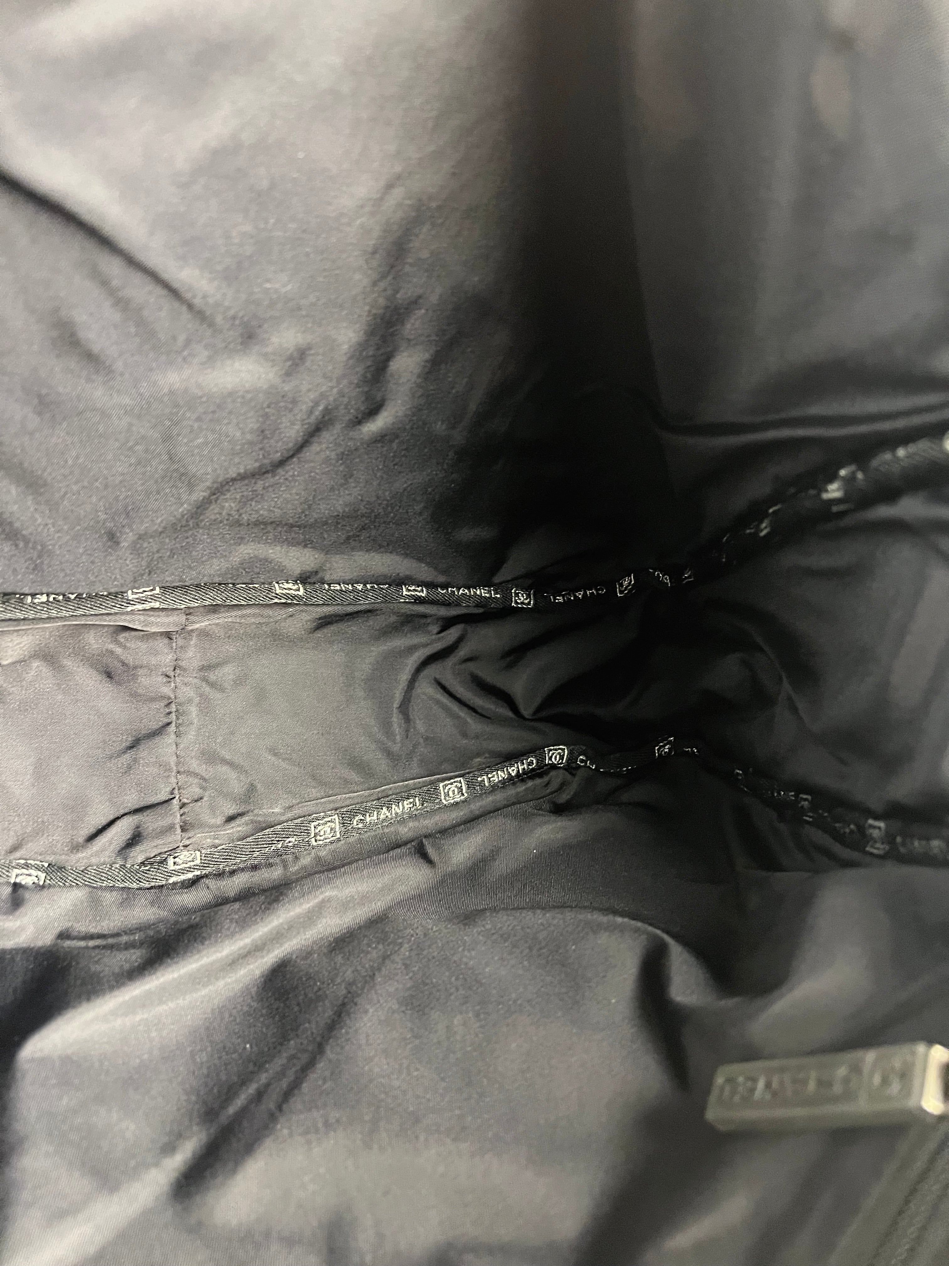 Chanel Sports Line Satin Messenger Bag
