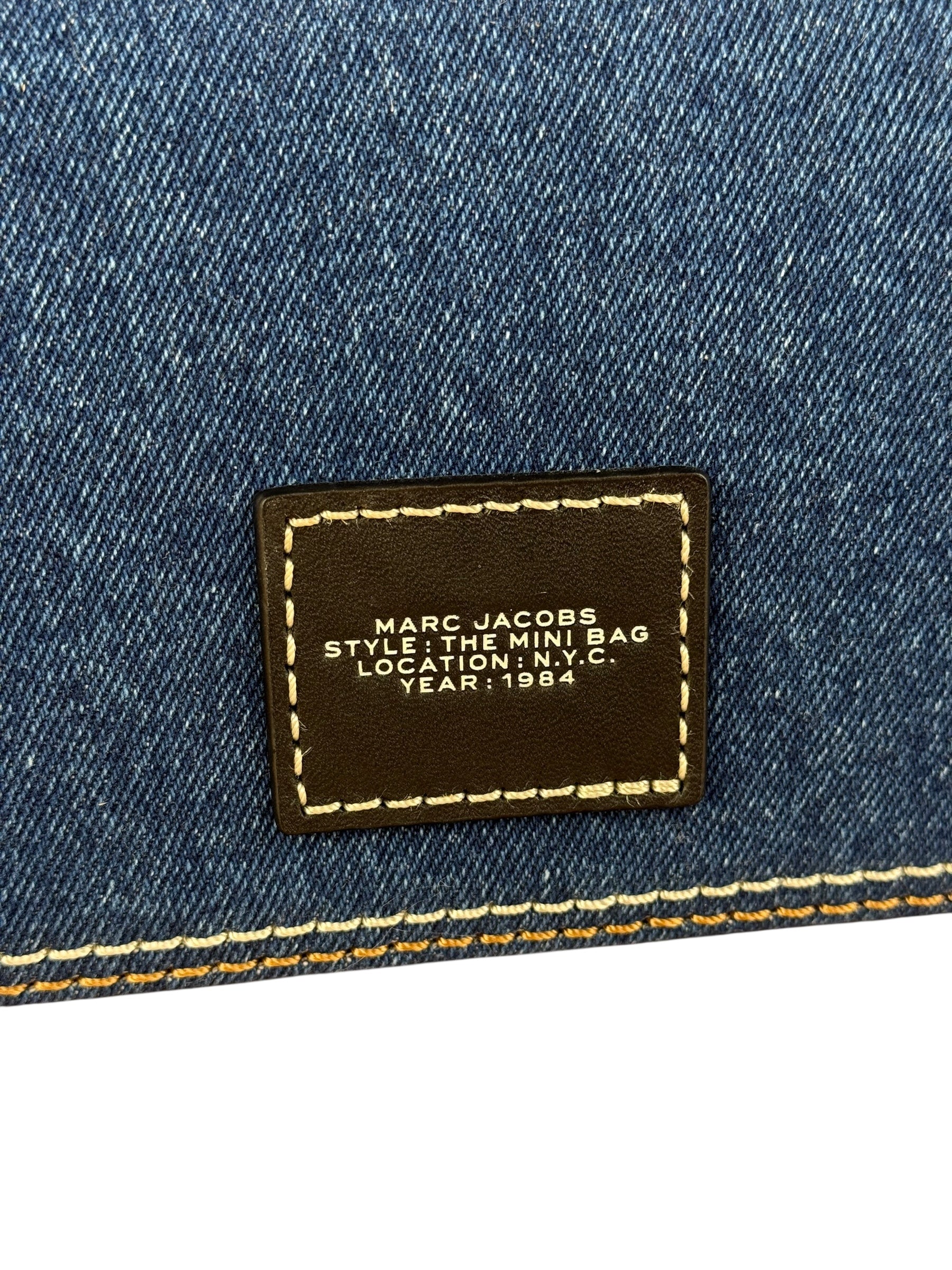 Marc Jacobs The Denim Mini Chain Bag