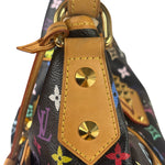 Louis Vuitton x Takashi Murukami Black Monogram Chrissie MM