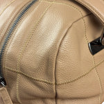 Chanel Beige Caviar Chocolate Bar Boston Bag