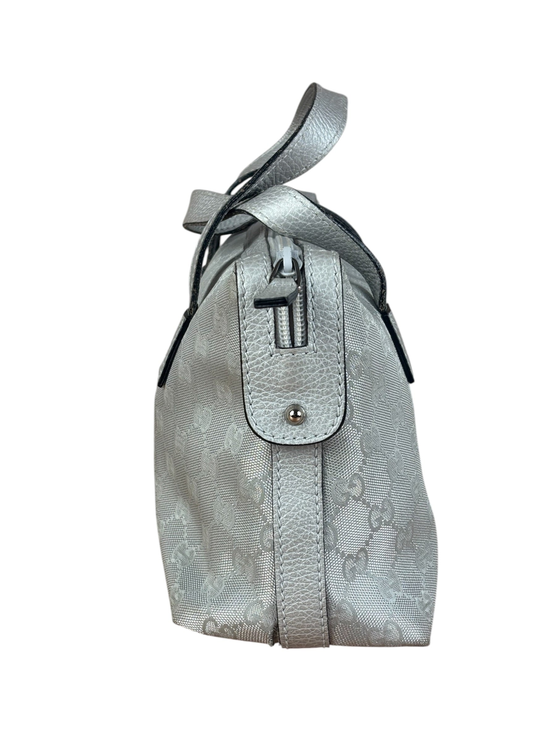 Gucci Vintage GG East-West Boston Bowling Handbag