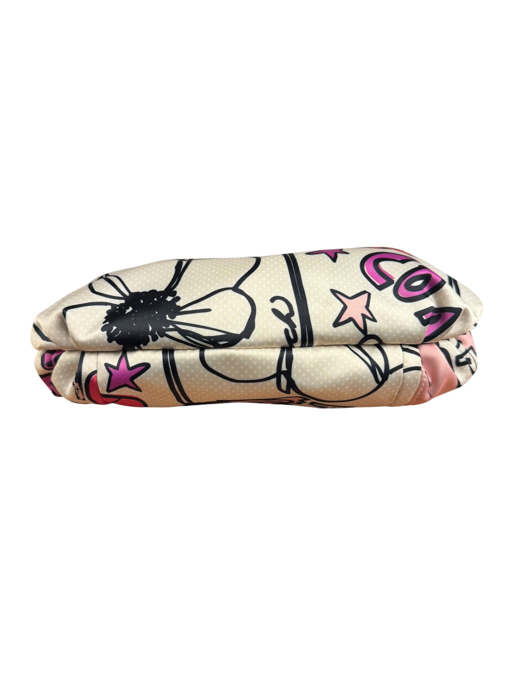 Coach Poppy Multicolor Petal Print RockerTwo-Way Bag
