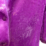 Gucci Purple Vault La Veste Sequin Long Sleeve Shirt