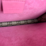 Gucci Dionysus GG Supreme Shoulder Bag Beige/Pink