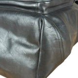 Coach black Leather Backpack