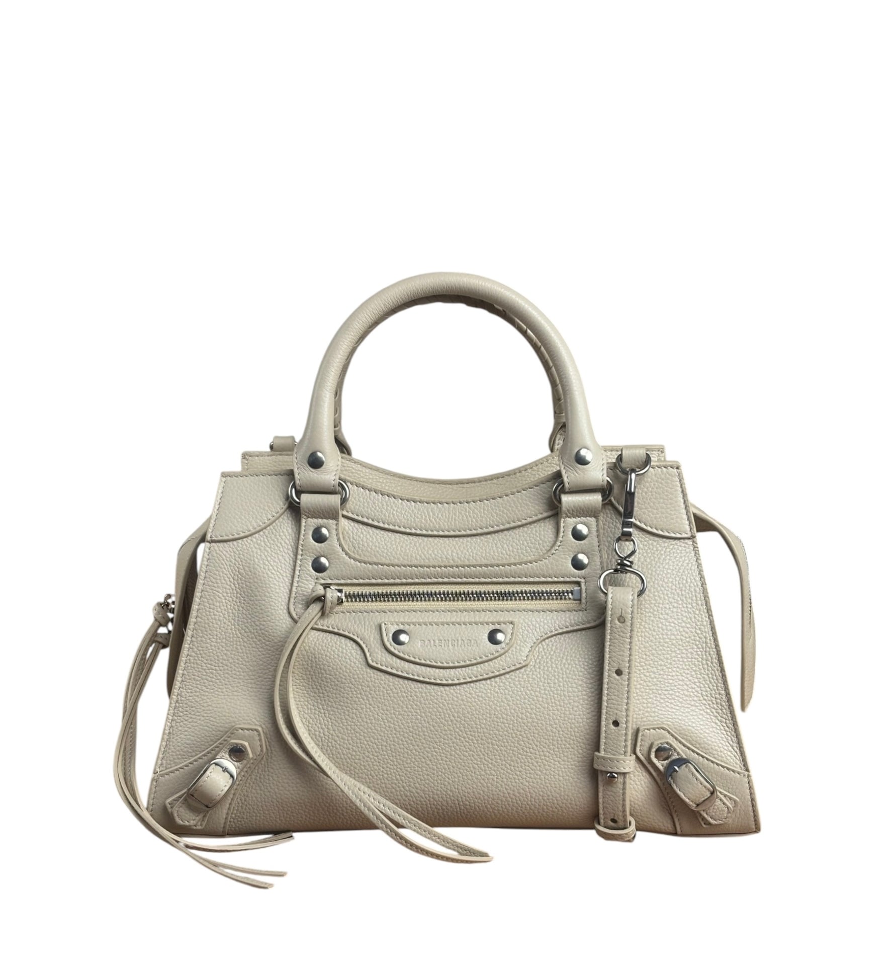Balenciaga Beige Neo Classic City Bag