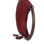 Christian Dior Red Leather Ethnic Hobo Bag