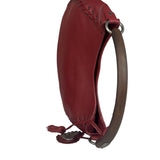 Christian Dior Red Leather Ethnic Hobo Bag