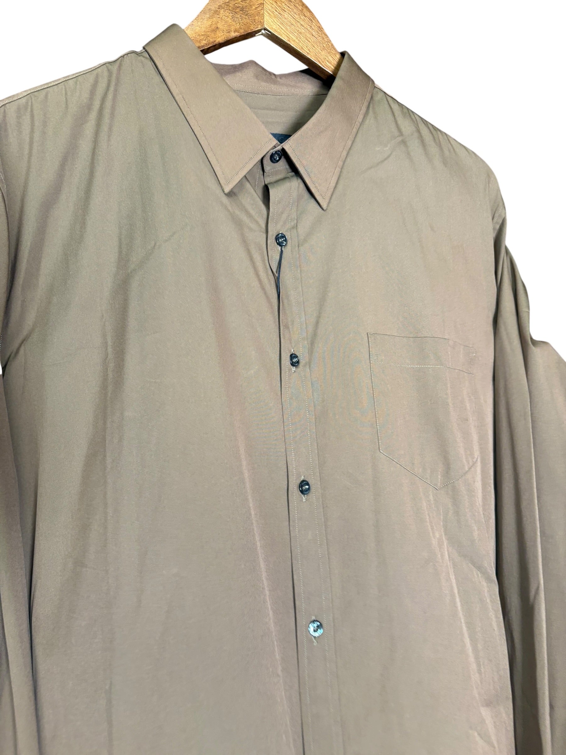 Gucci Viagio Vintage Brown Button Up Shirt