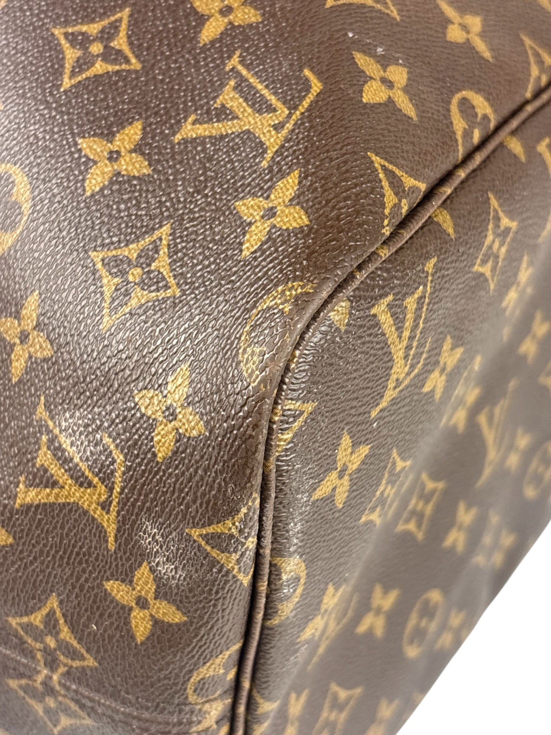 Louis Vuitton Dark Brown Canvas Monogram Neverfull Shoulder Bag PM