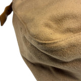 Fendi Brown Leather Trim/Wool Mamma Baguette