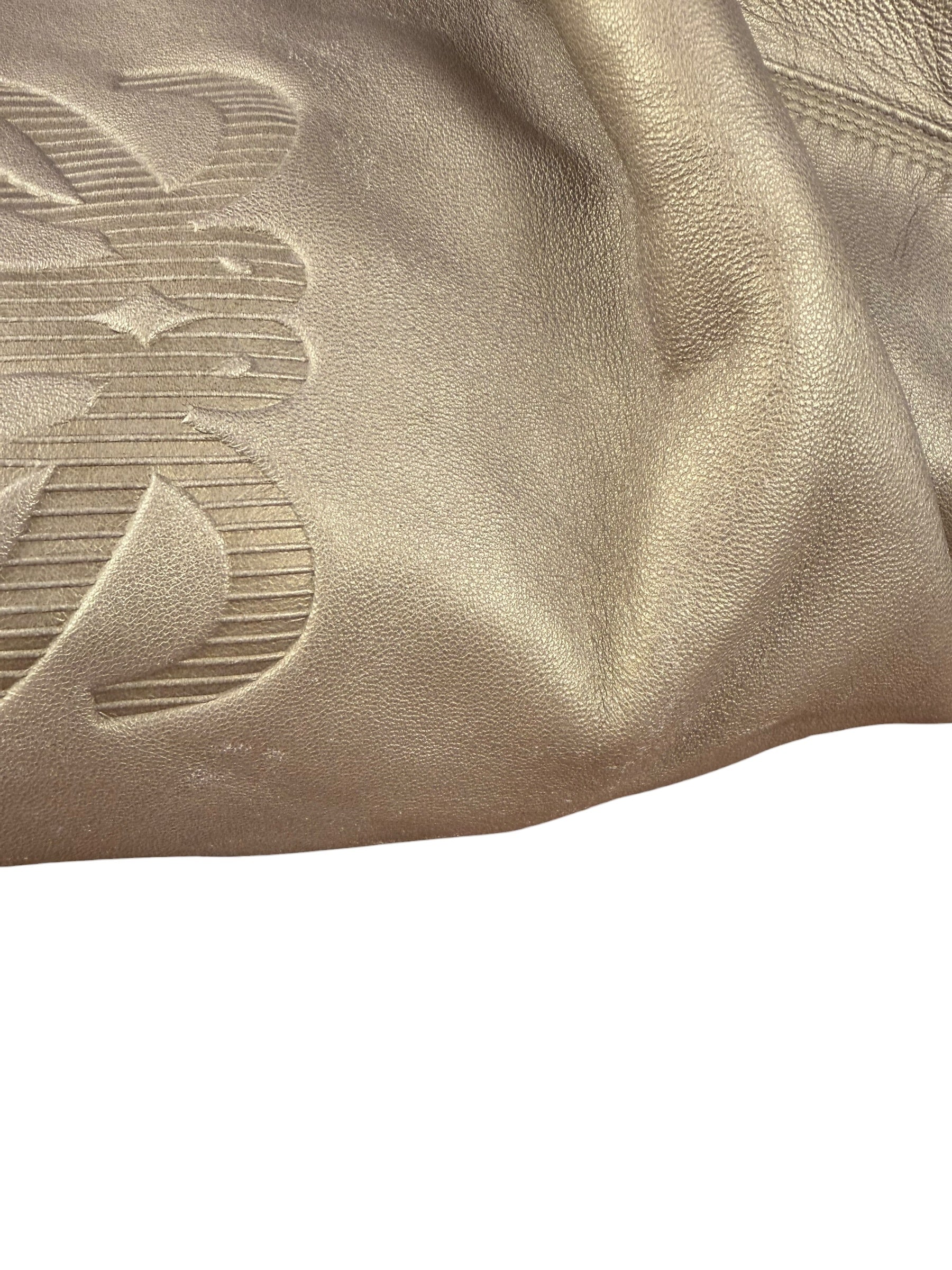 Loewe Vintage Gold Nappa Aire Hobo/Tote Bag