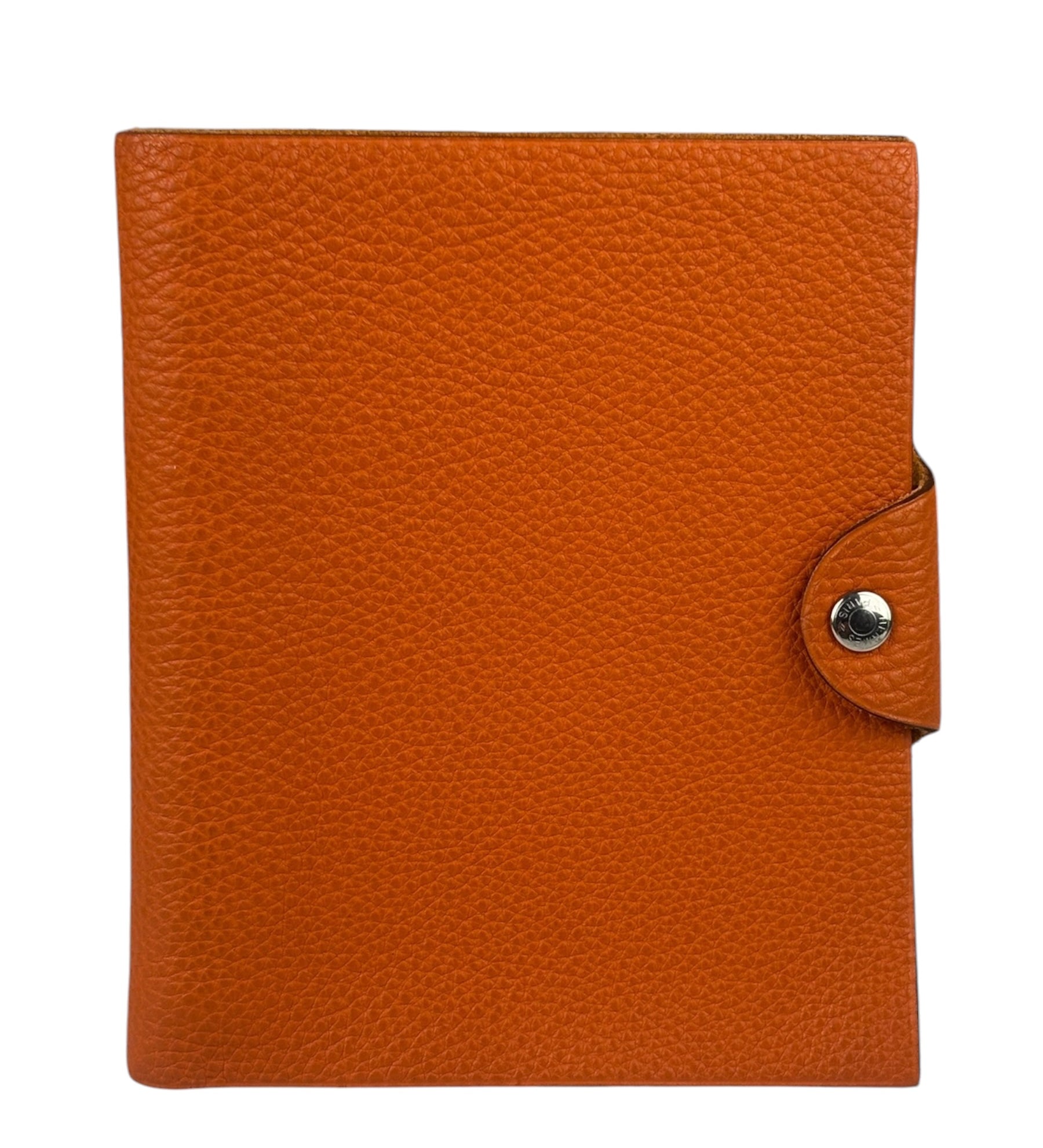 Hermes Orange Cover Ulysse Notebook