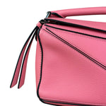Loewe Pink Leather Mini Puzzle 2Way Bag