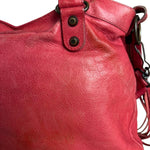 Balenciaga Red Le City Bag S