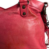 Balenciaga Red Le City Bag S