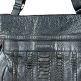 Givenchy Black Leather Hobo Bag